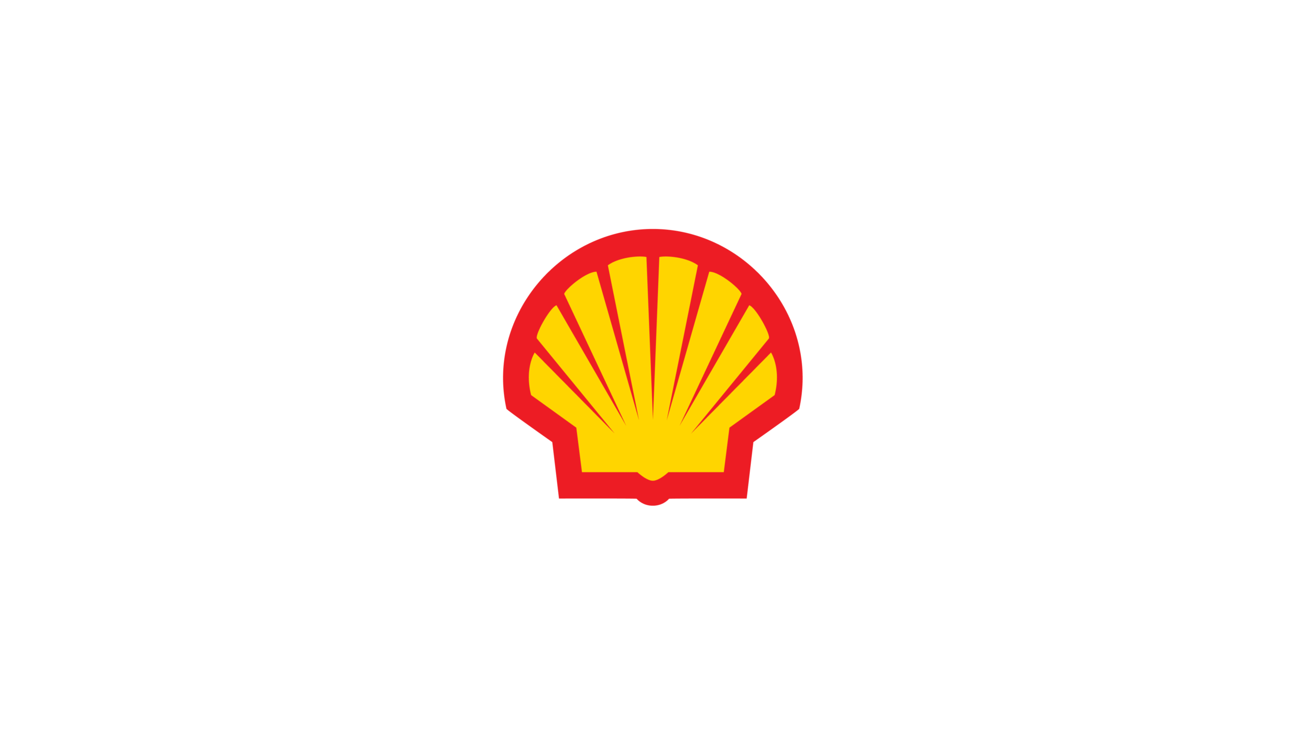 Logo Shell sur fond blanc